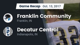 Recap: Franklin Community  vs. Decatur Central  2017