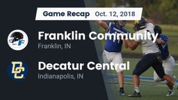 Recap: Franklin Community  vs. Decatur Central  2018