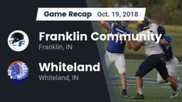 Recap: Franklin Community  vs. Whiteland  2018