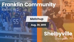 Matchup: Franklin Community vs. Shelbyville  2019