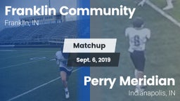 Matchup: Franklin Community vs. Perry Meridian  2019