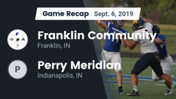 Recap: Franklin Community  vs. Perry Meridian  2019