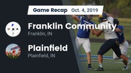 Recap: Franklin Community  vs. Plainfield  2019