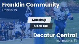 Matchup: Franklin Community vs. Decatur Central  2019