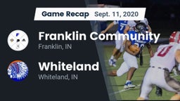 Recap: Franklin Community  vs. Whiteland  2020