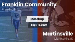 Matchup: Franklin Community vs. Martinsville  2020