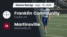 Recap: Franklin Community  vs. Martinsville  2020