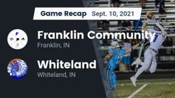 Recap: Franklin Community  vs. Whiteland  2021
