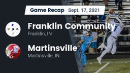 Recap: Franklin Community  vs. Martinsville  2021