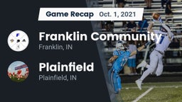 Recap: Franklin Community  vs. Plainfield  2021