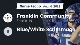 Recap: Franklin Community  vs. Blue/White Scrimmage 2022