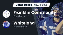 Recap: Franklin Community  vs. Whiteland  2022