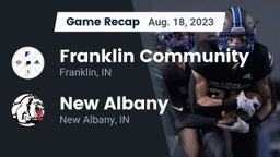 Recap: Franklin Community  vs. New Albany  2023