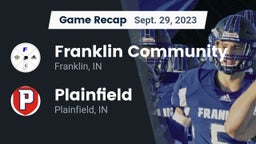 Recap: Franklin Community  vs. Plainfield  2023