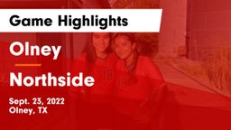 Olney  vs Northside  Game Highlights - Sept. 23, 2022
