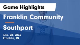 Franklin Community  vs Southport  Game Highlights - Jan. 28, 2023