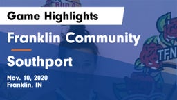 Franklin Community  vs Southport  Game Highlights - Nov. 10, 2020