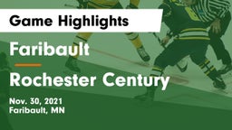 Faribault  vs Rochester Century Game Highlights - Nov. 30, 2021