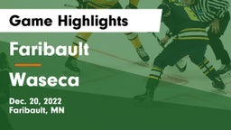 Faribault  vs Waseca  Game Highlights - Dec. 20, 2022