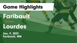 Faribault  vs Lourdes  Game Highlights - Jan. 9, 2023