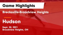 Brecksville-Broadview Heights  vs Hudson  Game Highlights - Sept. 30, 2021