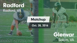Matchup: Radford  vs. Glenvar  2016