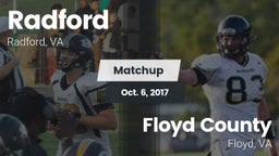 Matchup: Radford  vs. Floyd County  2017