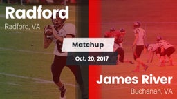 Matchup: Radford  vs. James River  2017