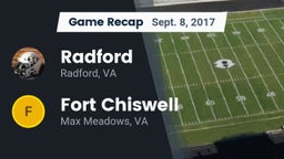 Recap: Radford  vs. Fort Chiswell  2017