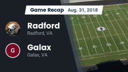 Recap: Radford  vs. Galax  2018