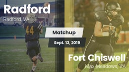 Matchup: Radford  vs. Fort Chiswell  2019