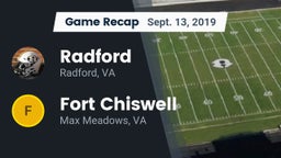 Recap: Radford  vs. Fort Chiswell  2019