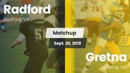 Matchup: Radford  vs. Gretna  2019