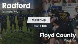 Matchup: Radford  vs. Floyd County  2019