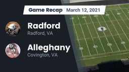 Recap: Radford  vs. Alleghany  2021