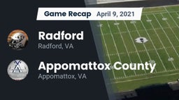 Recap: Radford  vs. Appomattox County  2021