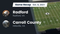 Recap: Radford  vs. Carroll County  2021