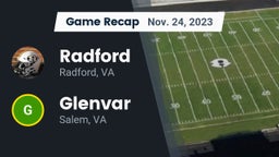 Recap: Radford  vs. Glenvar  2023