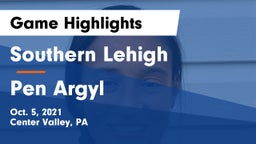 Southern Lehigh  vs Pen Argyl  Game Highlights - Oct. 5, 2021