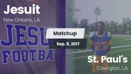 Matchup: Jesuit  vs. St. Paul's  2017