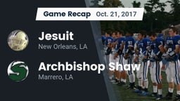 Recap: Jesuit  vs. Archbishop Shaw  2017