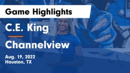 C.E. King  vs Channelview  Game Highlights - Aug. 19, 2022