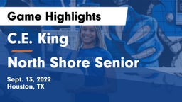 C.E. King  vs North Shore Senior  Game Highlights - Sept. 13, 2022