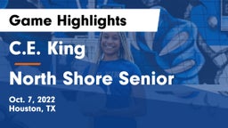 C.E. King  vs North Shore Senior  Game Highlights - Oct. 7, 2022