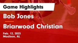 Bob Jones  vs Briarwood Christian  Game Highlights - Feb. 12, 2023