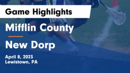 Mifflin County  vs New Dorp  Game Highlights - April 8, 2023