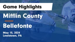 Mifflin County  vs Bellefonte  Game Highlights - May 15, 2024