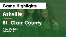Ashville  vs St. Clair County  Game Highlights - Nov. 17, 2023