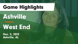 Ashville  vs West End  Game Highlights - Dec. 5, 2023