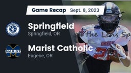 Recap: Springfield  vs. Marist Catholic  2023